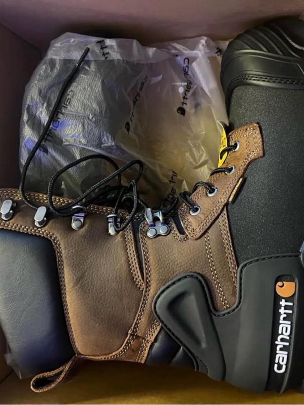 Carhartt Men's Brown Work Boots